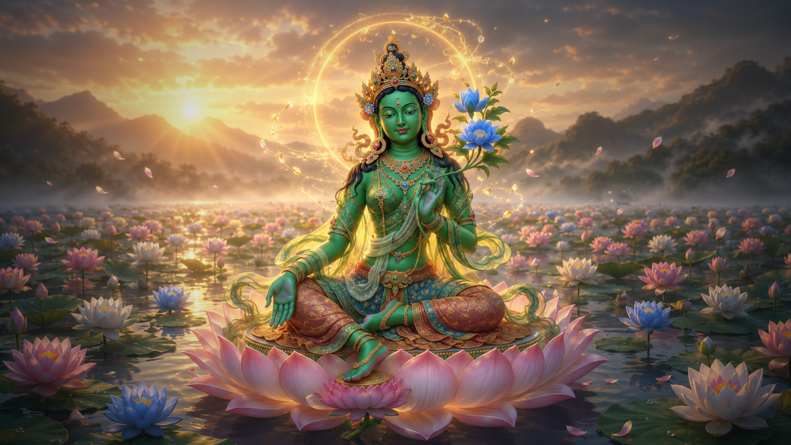 Green Tara, Bodhisattva of swift compassionate action